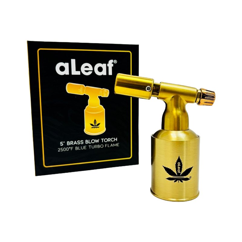 Aleaf torch 5" Brass